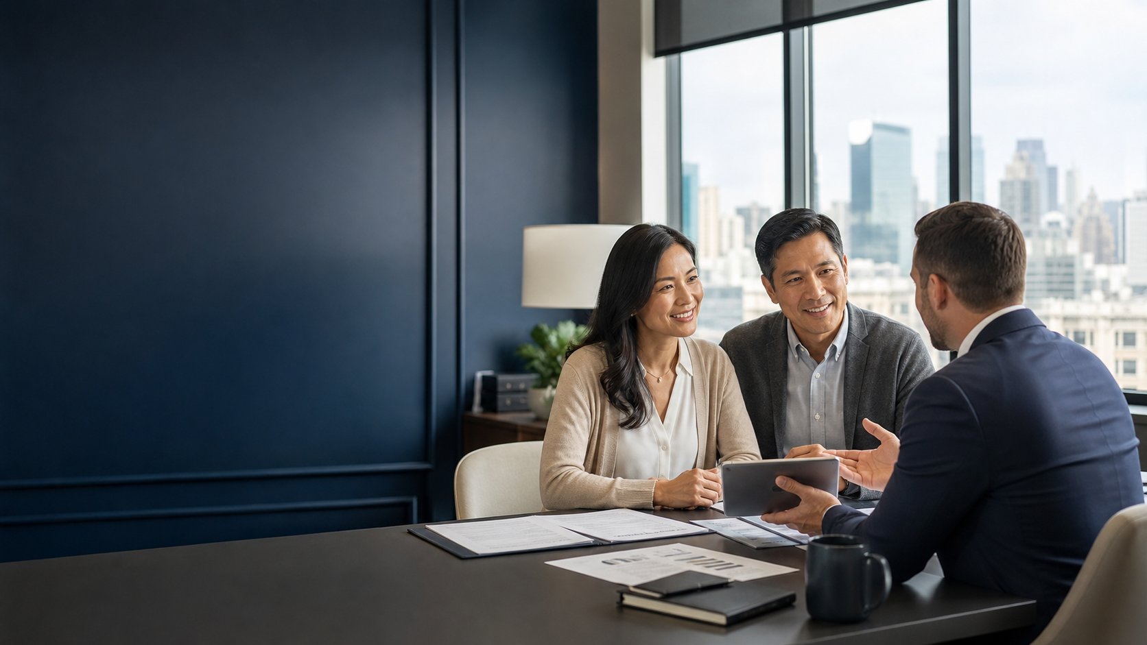 Financial planning conversation